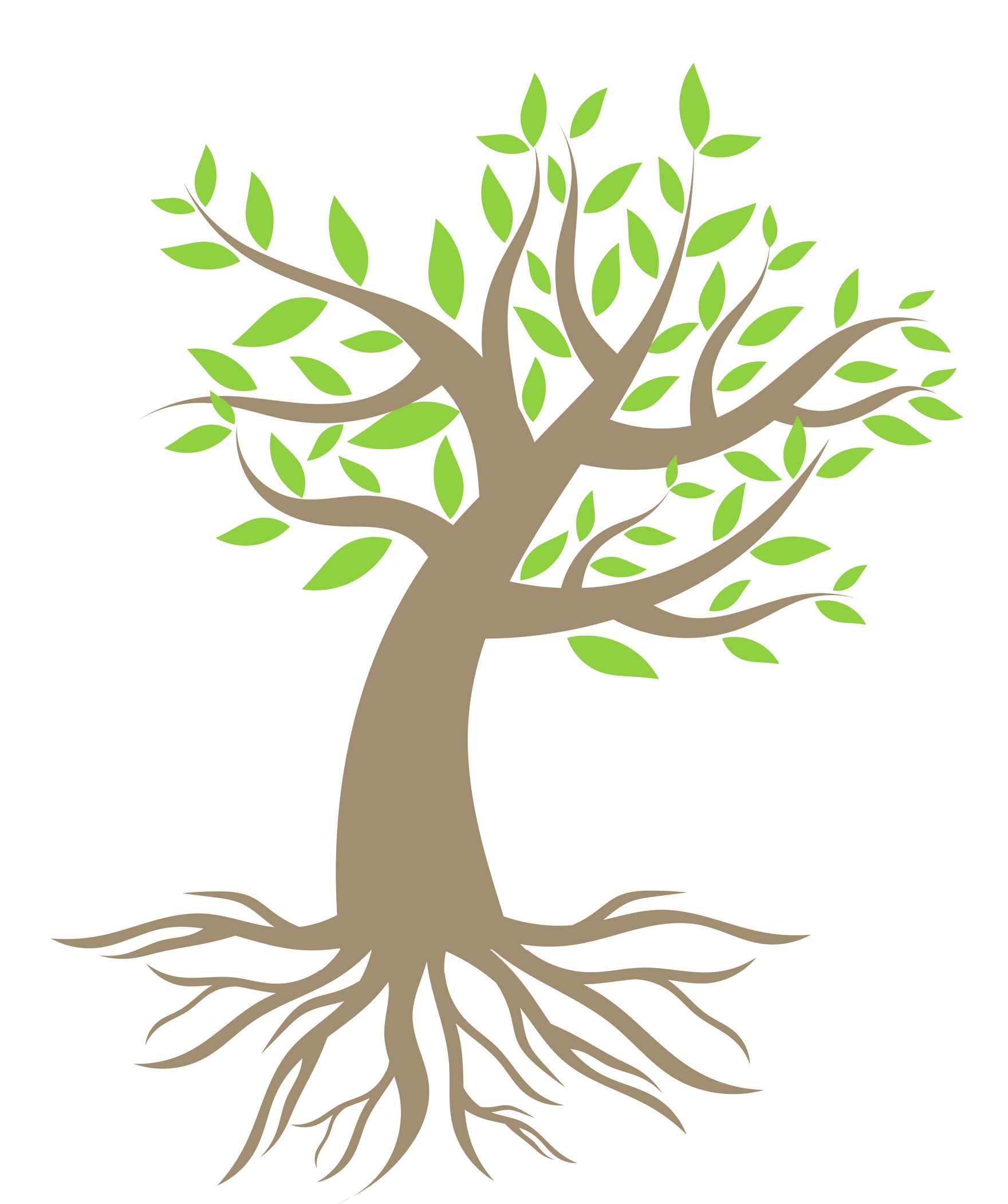 tree clipart with roots - photo #48