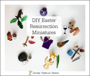 DIY Easter Resurrection Miniatures